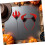 4sets Halloween Set Demon Horns Kit Bandeira de cabeça assustadora e cana de tridente 5