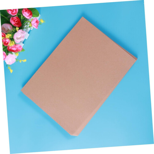 50 Blatt Kraftpapier, Geschenkpapier für Blumen, Kaffeefarbe 2