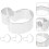 Mushroom Cookie Cutter Set Easy to Use and Safe Without Scratching Hands 4pcs 7