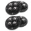 4pcs Sticky Casters Wheels Self-Adhesive 360 Rotating Mini Caster for Storage Bin Trash Can Roller Easy Install 5