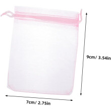 300 petits sacs en filet pour ranger les bonbons, sachets cadeaux pour les fêtes de filles, pour emballer les petits présents