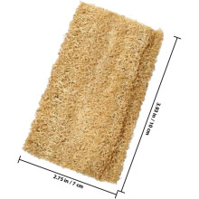 3pcs Natural Loofah Sponge Pads Kitchen Cleaning Sponges Delicate and Easy to Dry Dishwashing Scrubbers