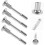4pcs Practical Spring Bolt Latch Plunger Latch Pin Crib Safe and Easy to Install 3
