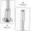 4pcs Practical Spring Bolt Latch Plunger Latch Pin Crib Safe and Easy to Install 8