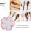 4pcs Cutlery Chopstick Stand Tableware Chopsticks Rack Creative Chic Elegant Premium Ceramic Material Practical 3