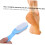 4pcs Foot Peel Scraper Callus Remover Foot File Comfortable Handle Random Color 3