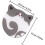 4pcs Acrylic Cat Pattern Coasters Heat-Resistant Cup Mats Prevent Table Scratches 2