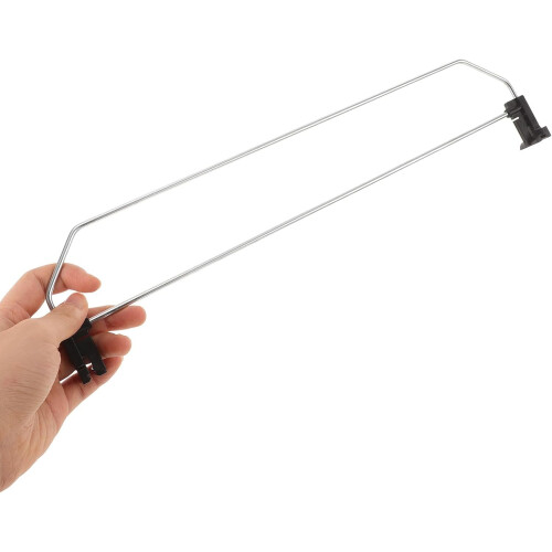 Adjustable Iron Shelf Shelf Divider 4pcs for Supermarkets and Retail Environments Maximizing Storage 2