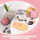 4pcs Acrylic Cat Pattern Coasters Heat-Resistant Cup Mats Prevent Table Scratches 4