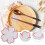 4pcs Cutlery Chopstick Stand Tableware Chopsticks Rack Creative Chic Elegant Premium Ceramic Material Practical 5
