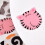 4pcs Acrylic Cat Pattern Coasters Heat-Resistant Cup Mats Prevent Table Scratches 8