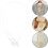 3000pcs Plastic Fasteners Tags for Clothes Security Loop Hook Tie Plastic Tag Strap Fasteners 8