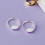 50pcs Adjustable Ring Blanks with Flat Pad Settings 10mm Metal Ring Bases 5