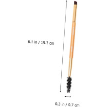 Lot de 3 pinceaux Ă sourcils, outil de maquillage, pinceau mascara professionnel pour recourber les cils