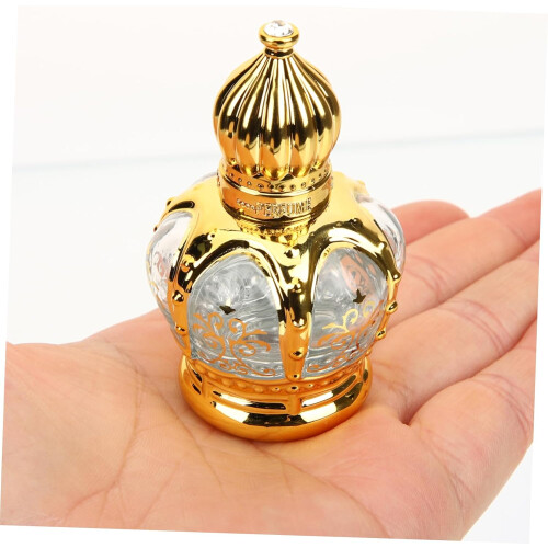 4pcs Middle Eastern Empty Perfume Bottles Decor Refillable Glass Essential Oil Bottles 1