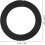 50Pcs Rubber Spinlock Washers Nut Collars for Dumbbell and Barbell Weight Lifting 2