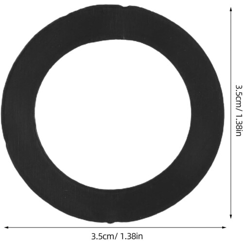 50Pcs Rubber Spinlock Washers Nut Collars for Dumbbell and Barbell Weight Lifting 1