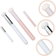 4pcs Concealer Brush Makeup Tools for Detail Makeup Sponges Brush for Concealer and Dry Wet Cosmetic Use