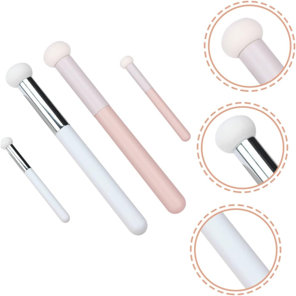 Hkhbjs 4Pcs Concealer Brush Makeup Tools For Detail Makeup Sponges Brush For Concealer And Dry Wet Cosmetic Use