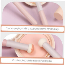 Ensemble de 4 pinceaux correcteurs, outils de maquillage pour une application précise du correcteur et des cosmétiques secs ou humides.