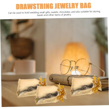 50pcs Drawstring Bags Small Wedding Favor Jewelry Pouches for Party Bags for Key Pouch and Candy Container