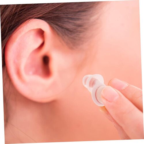 4sets Silicone Sleeping Earplugs for Students Sound Insulation Earplugs 2