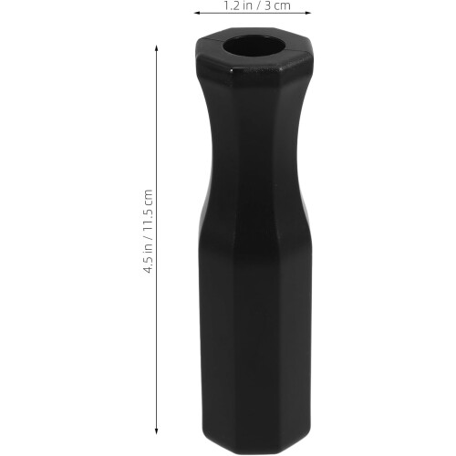 4pcs Replaceable Plastic Foosball Table Handles Black Football Machine Grip Accessories 1
