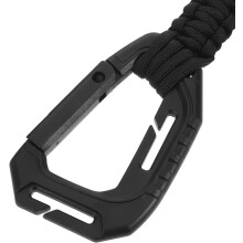 Ganchos de mosquinho táticos ao ar livre de 4pcs com pulseira ajustável, fivelas de chave de metal pesadas