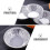 300pcs Tinfoil Cake Cup Baking Egg Tart Cases Small Round Foil Baking Cups 7