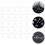 300pcs Earring Studs and Backs Set, 3mm Flat DIY 4mm Safety Stoppers, Suitable 2