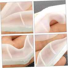 4-delige set siliconen anti-condensbeugels voor brillen.
