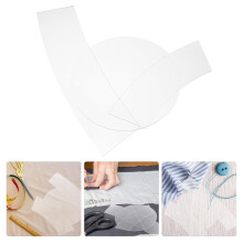 3 plantillas de reglas acrílicas para coser sombreros tipo cubo, ideales para acolchado y patchwork.