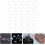 300pcs Earring Studs and Backs Set, 3mm Flat DIY 4mm Safety Stoppers, Suitable 4