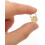 4pcs Gold Plated Heavy Earring Back Replacements for Studs, Adjustable Droopy Ear Supports 4