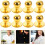 Plastic Chef Coat Buttons 50pcs Round Stud Replacement Fasteners 8