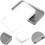 4pcs False Eyelash Storage Box Set, Lash Display Holder Case with Lid 3