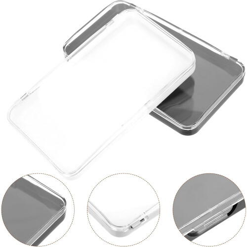 4pcs False Eyelash Storage Box Set, Lash Display Holder Case with Lid 2