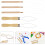 5pcs Needle Stringer Bead Stringer for Hair DIY Bead Tools Bracelet Making Tool 6
