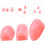 3pcs Saxophone Thumb Rest Cushion Silicone Side Pads Replace Old Pads Convenient Storage Pink Saxophone Accessory 7