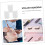 Self-adhesive Eyelash Strips Lash Glue Bulk Replacement Strips for Makeup Easy Application for False Eyelashes 5