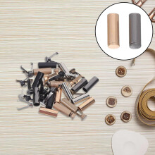 36 embouts de cordon en métal, en alliage de zinc, pour vêtements à capuche, pantalons et autres accessoires.