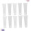 30pcs Leakproof Refillable Travel Bottles Plastic Squeezable Jars TSA Compliant for Shampoo Lotion 7