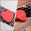3pcs Leather Guitar Picks Ukulele Picks Shape Craftsmanship Comfortable Playing Paper Box 3