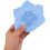 Porta sapone in silicone, facile da pulire, 4 pezzi con design di drenaggio 4