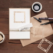 Vintage-Spitzenbordüren-Scrapbook-Papier, 30 Blatt, DIY-Dekorationspapier für Tagebücher