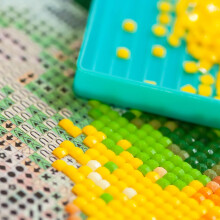 Strass quadrati in resina da 2,5 mm con retro piatto, accessori per pittura, 36 colori
