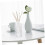 4 st glasflaskor för aromaterapi, parfymdiffusor, 150 ml, enkelt glasmaterial 4