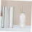 4 st glasflaskor för aromaterapi, parfymdiffusor, 150 ml, enkelt glasmaterial 8