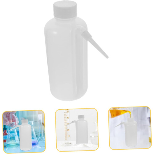 Set van 4 navulbare, veilige knijpflessen van 500 ml van kunststof. 1