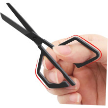 3pcs Stainless Steel Nose Hair Trimmer Clippers Eyebrow Scissors Clip